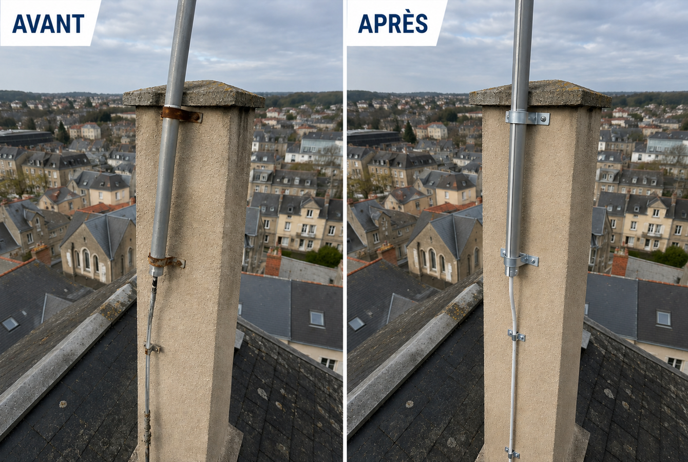 Contrôle et reprise de fixations