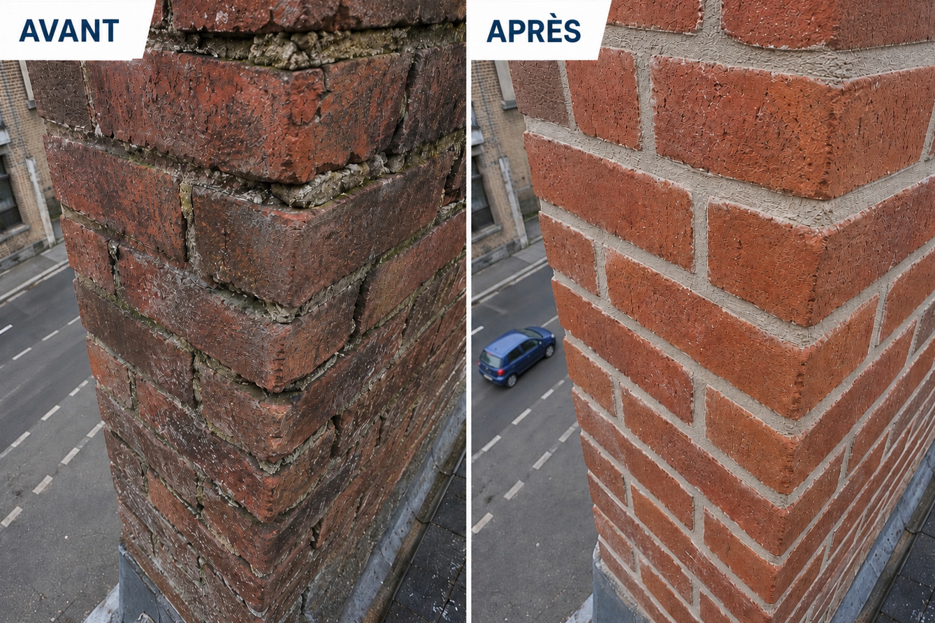 Reprise de joints de façade